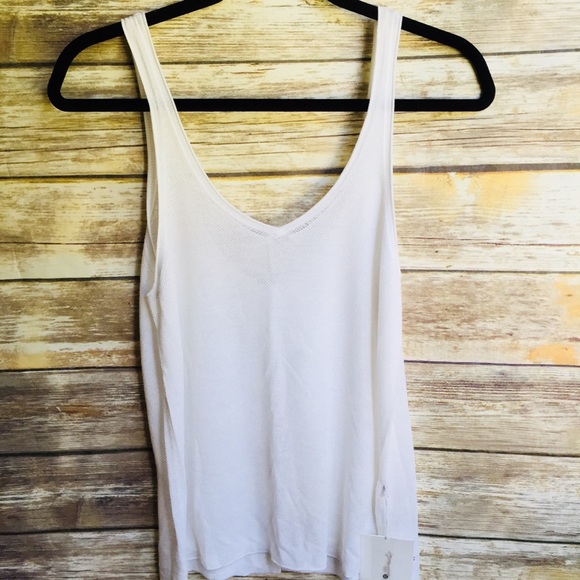 NWT lululemon heart opener knit Cami tank white - Picture 2 of 6